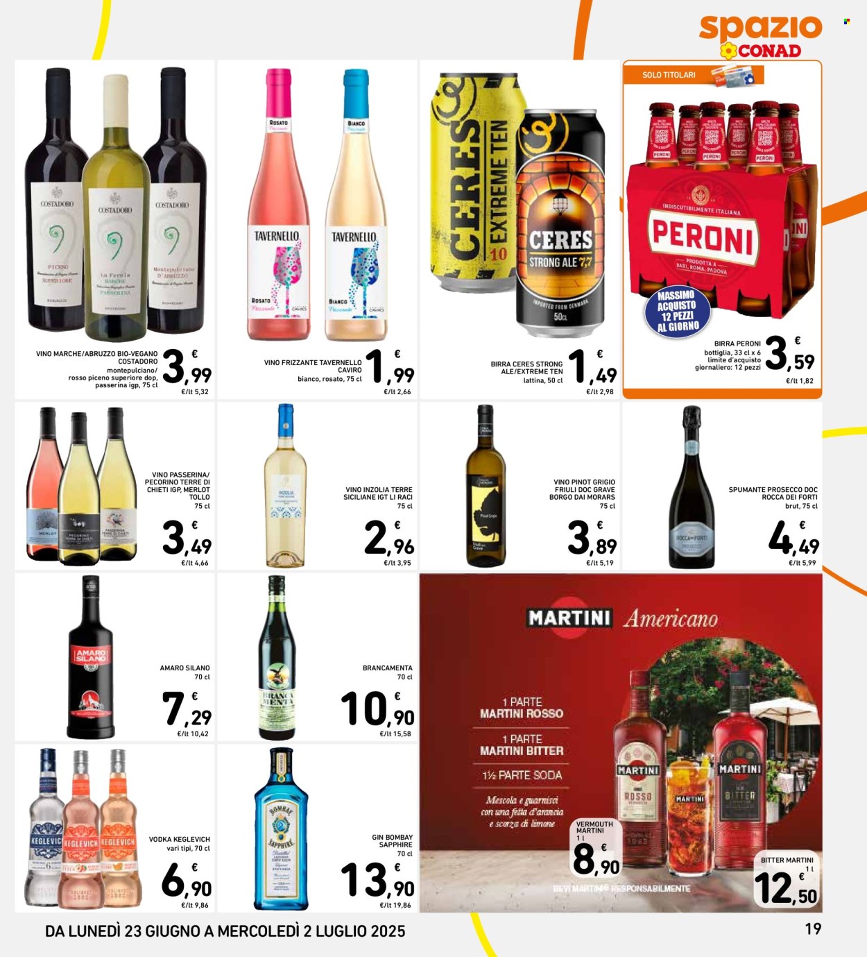 Volantino Spazio Conad - 23/6/2025 - 2/7/2025. Pagina 19