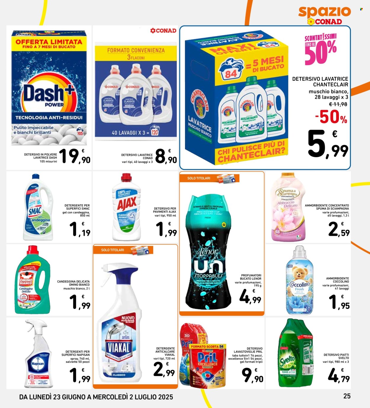 Volantino Spazio Conad - 23/6/2025 - 2/7/2025. Pagina 25