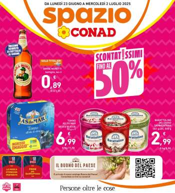 Volantino Spazio Conad - 23/6/2025 - 2/7/2025.
