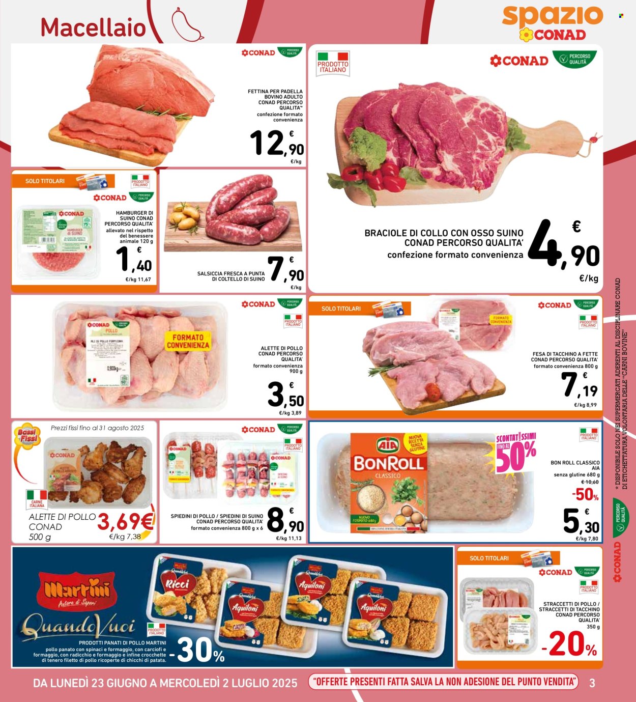 Volantino Spazio Conad - 23/6/2025 - 2/7/2025. Pagina 3