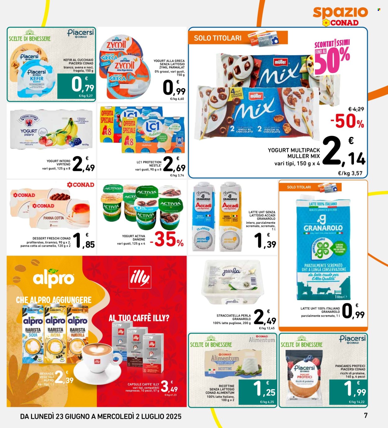 Volantino Spazio Conad - 23/6/2025 - 2/7/2025. Pagina 7