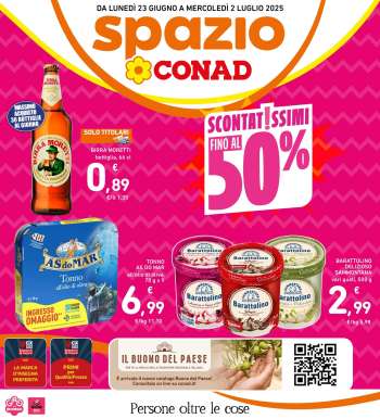Volantino Spazio Conad - 23/6/2025 - 2/7/2025.