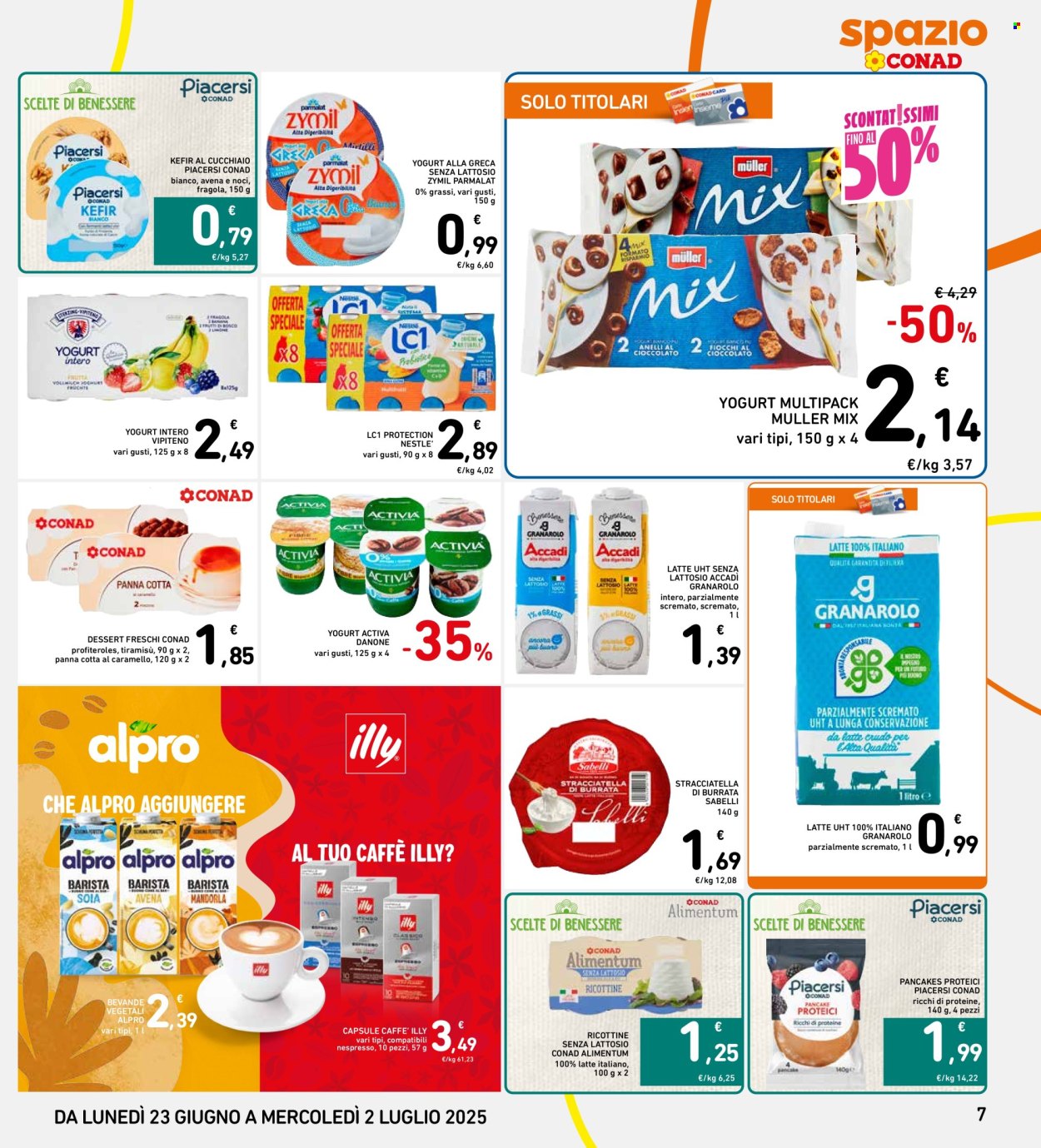 Volantino Spazio Conad - 23/6/2025 - 2/7/2025. Pagina 7