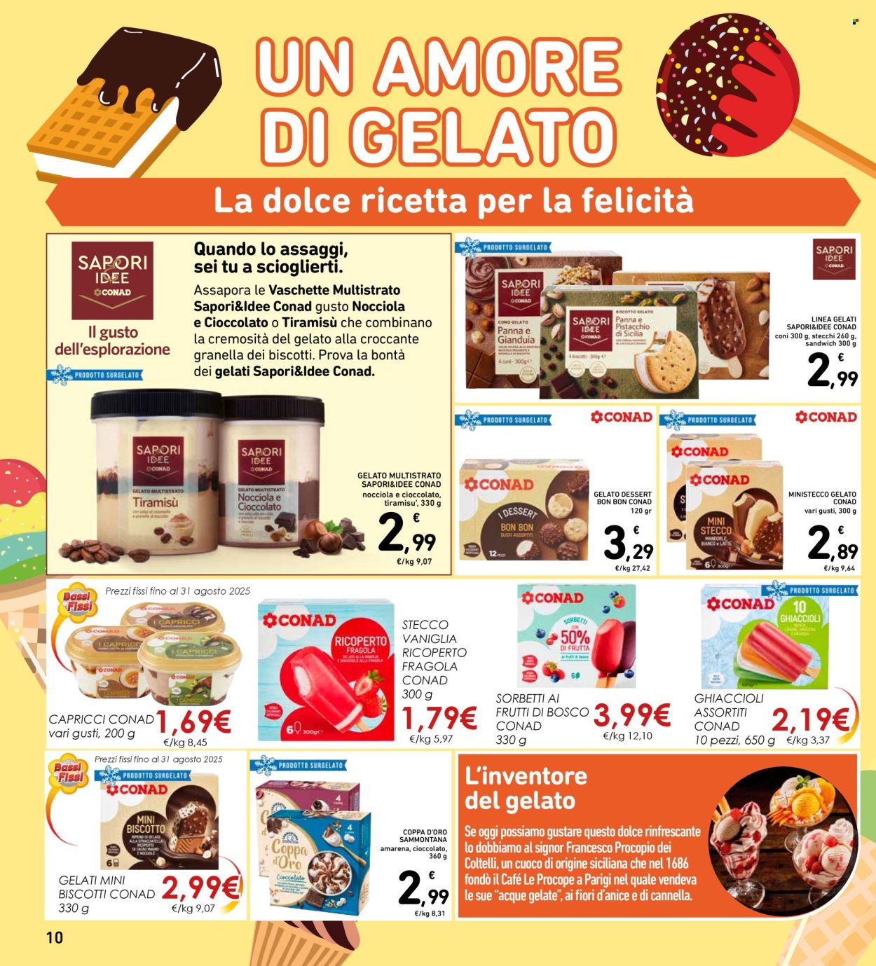 Volantino Spazio Conad - 23/6/2025 - 2/7/2025. Pagina 10