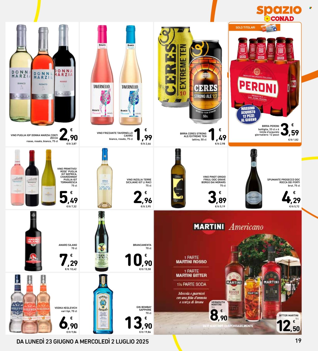 Volantino Spazio Conad - 23/6/2025 - 2/7/2025. Pagina 19
