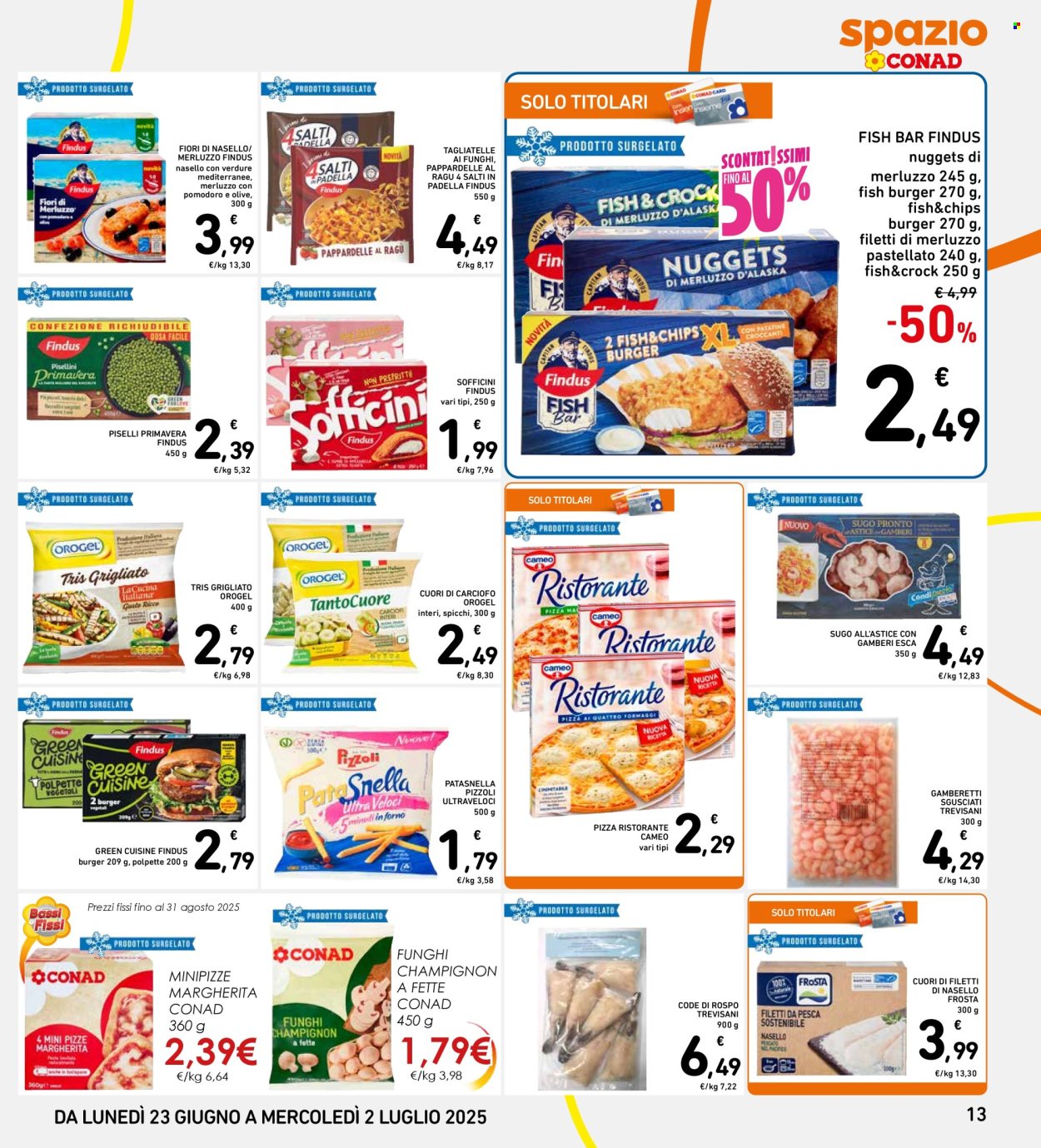 Volantino Spazio Conad - 23/6/2025 - 2/7/2025. Pagina 13