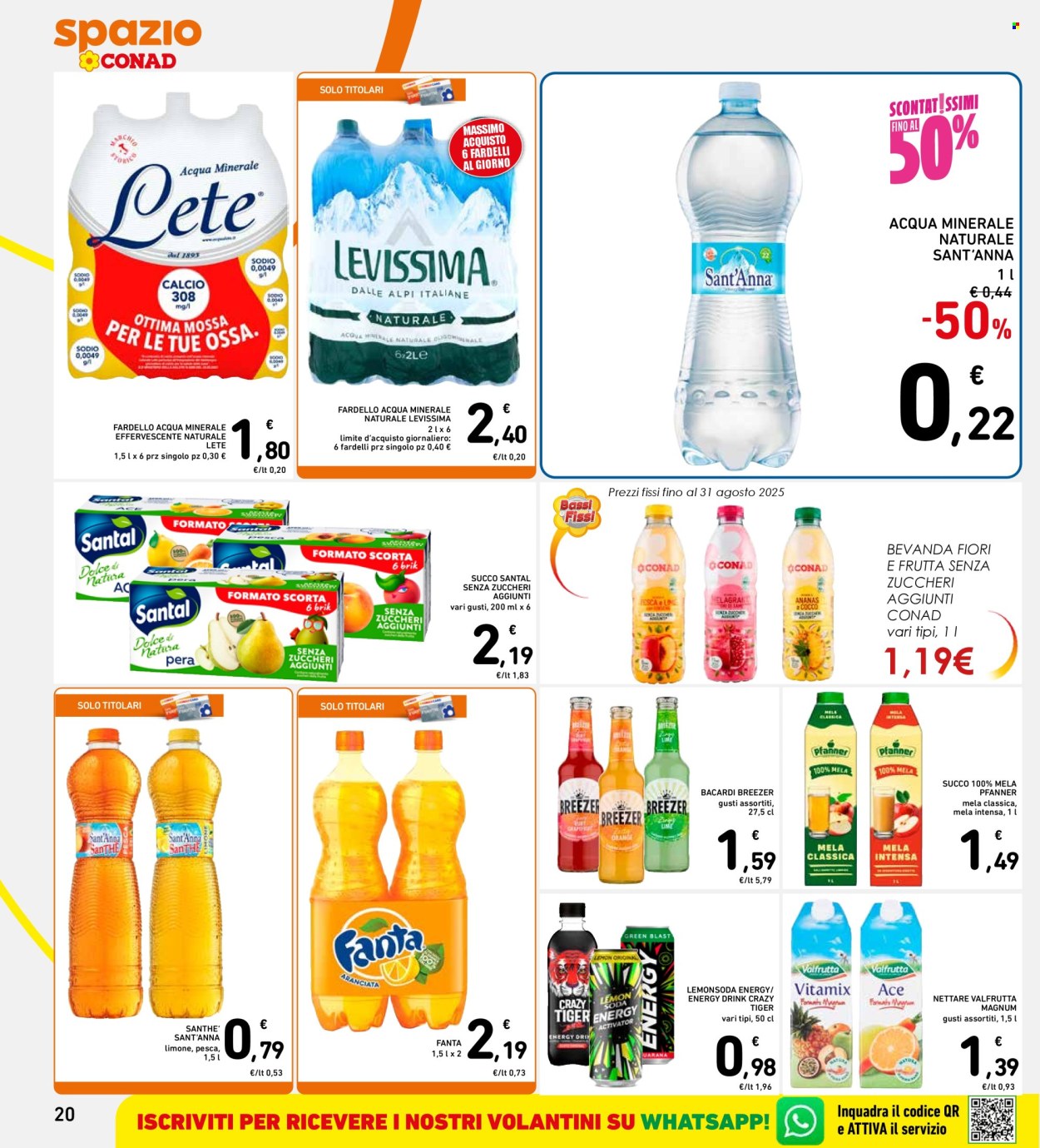 Volantino Spazio Conad - 23/6/2025 - 2/7/2025. Pagina 20