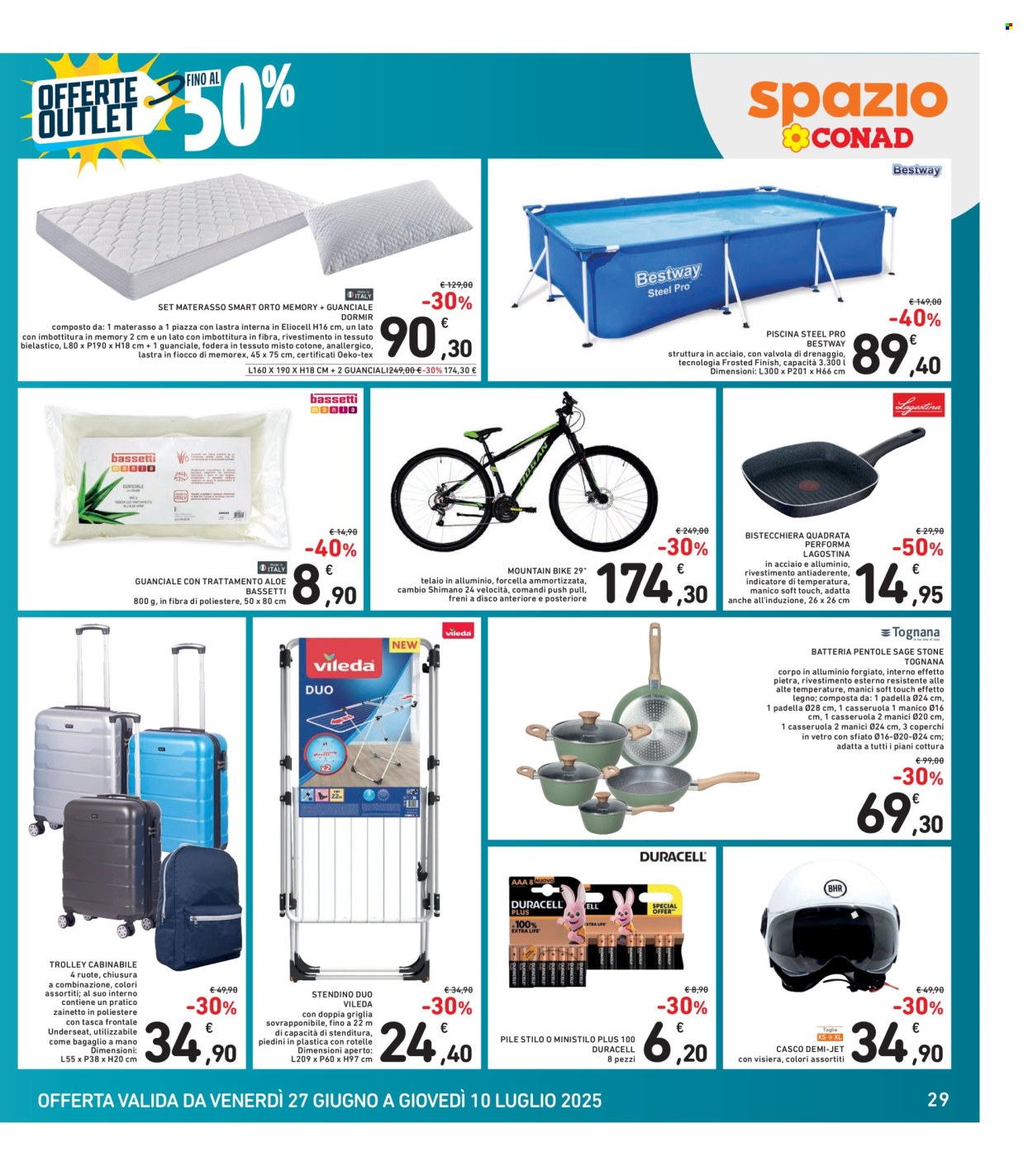 Volantino Spazio Conad - 27/6/2025 - 10/7/2025. Pagina 29