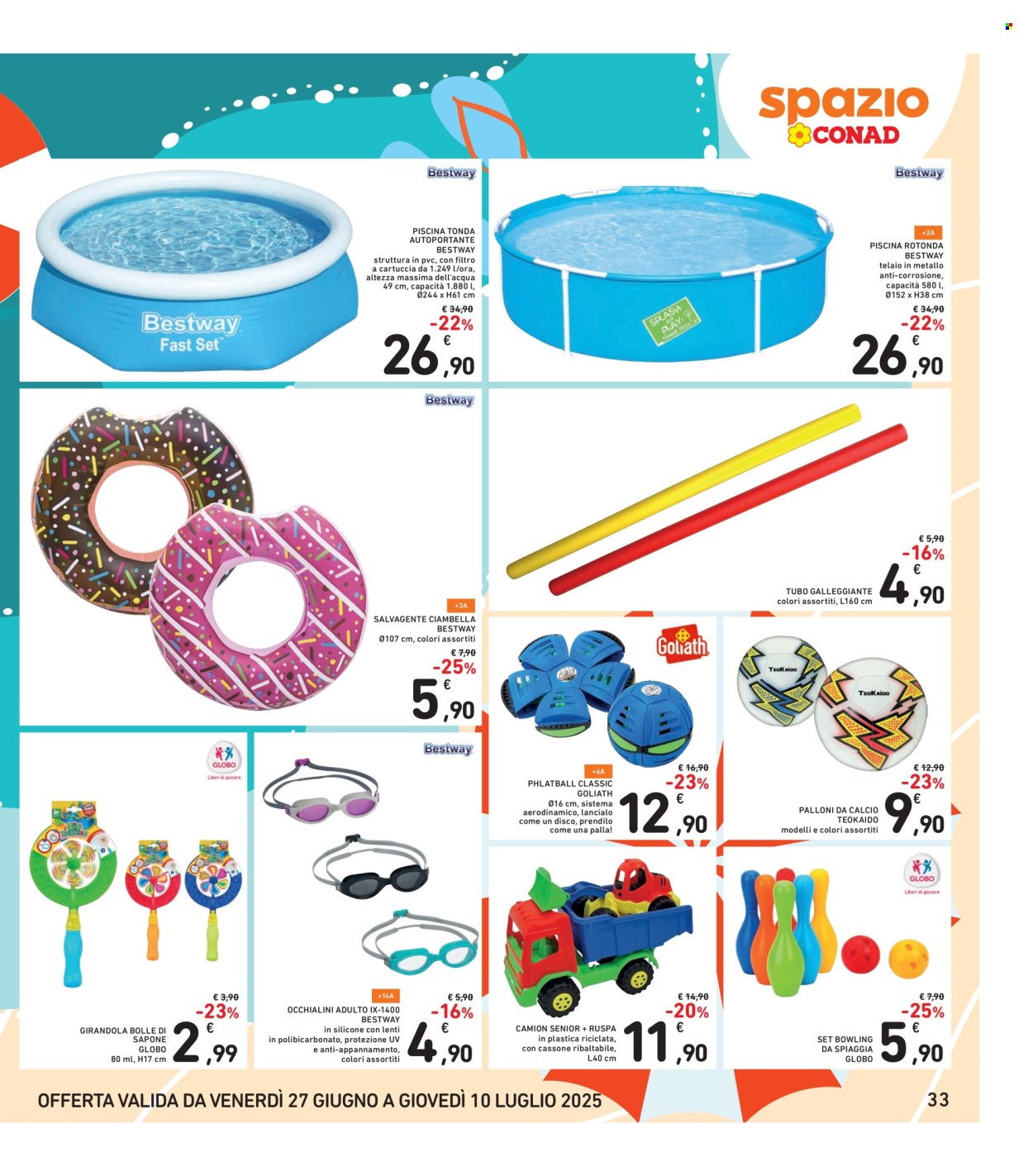 Volantino Spazio Conad - 27/6/2025 - 10/7/2025. Pagina 33