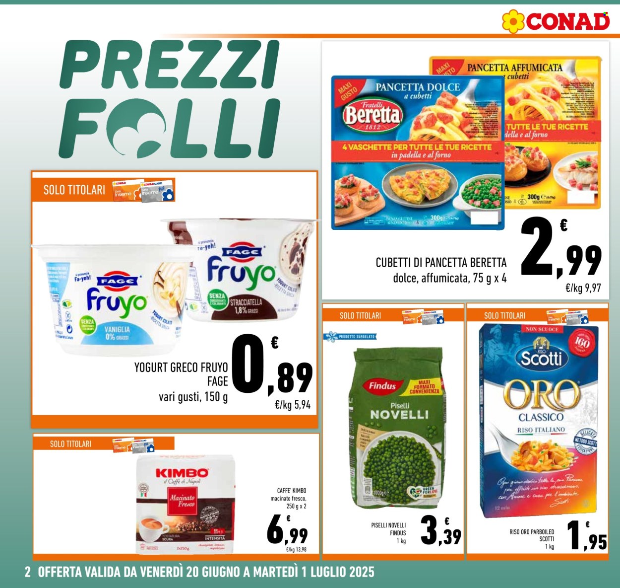 Volantino Conad - 20/6/2025 - 1/7/2025. Pagina 2