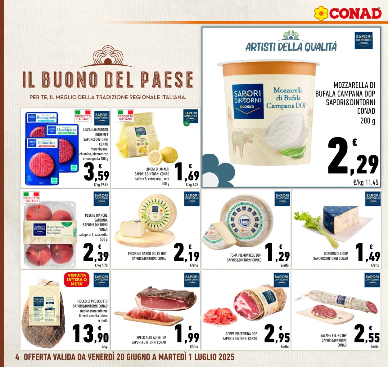 Volantino Conad - 20/6/2025 - 1/7/2025. Pagina 4