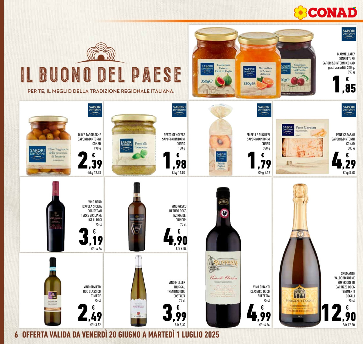 Volantino Conad - 20/6/2025 - 1/7/2025. Pagina 6