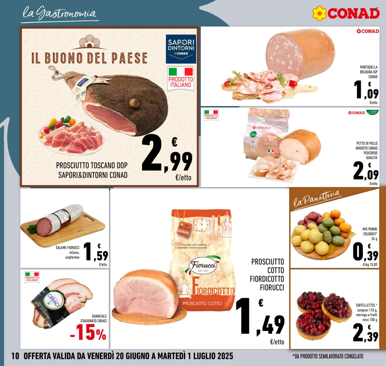 Volantino Conad - 20/6/2025 - 1/7/2025. Pagina 10