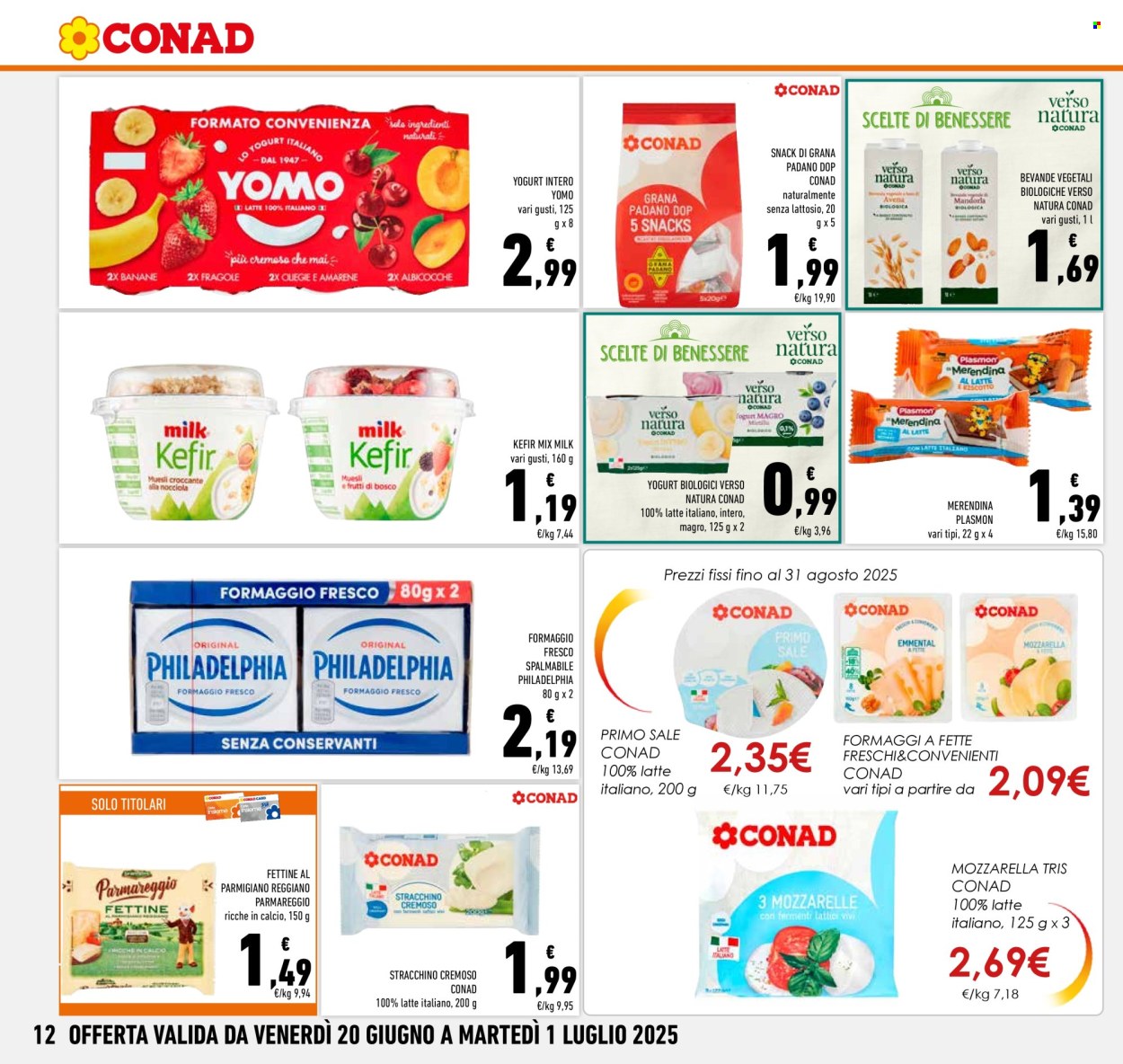 Volantino Conad - 20/6/2025 - 1/7/2025. Pagina 12