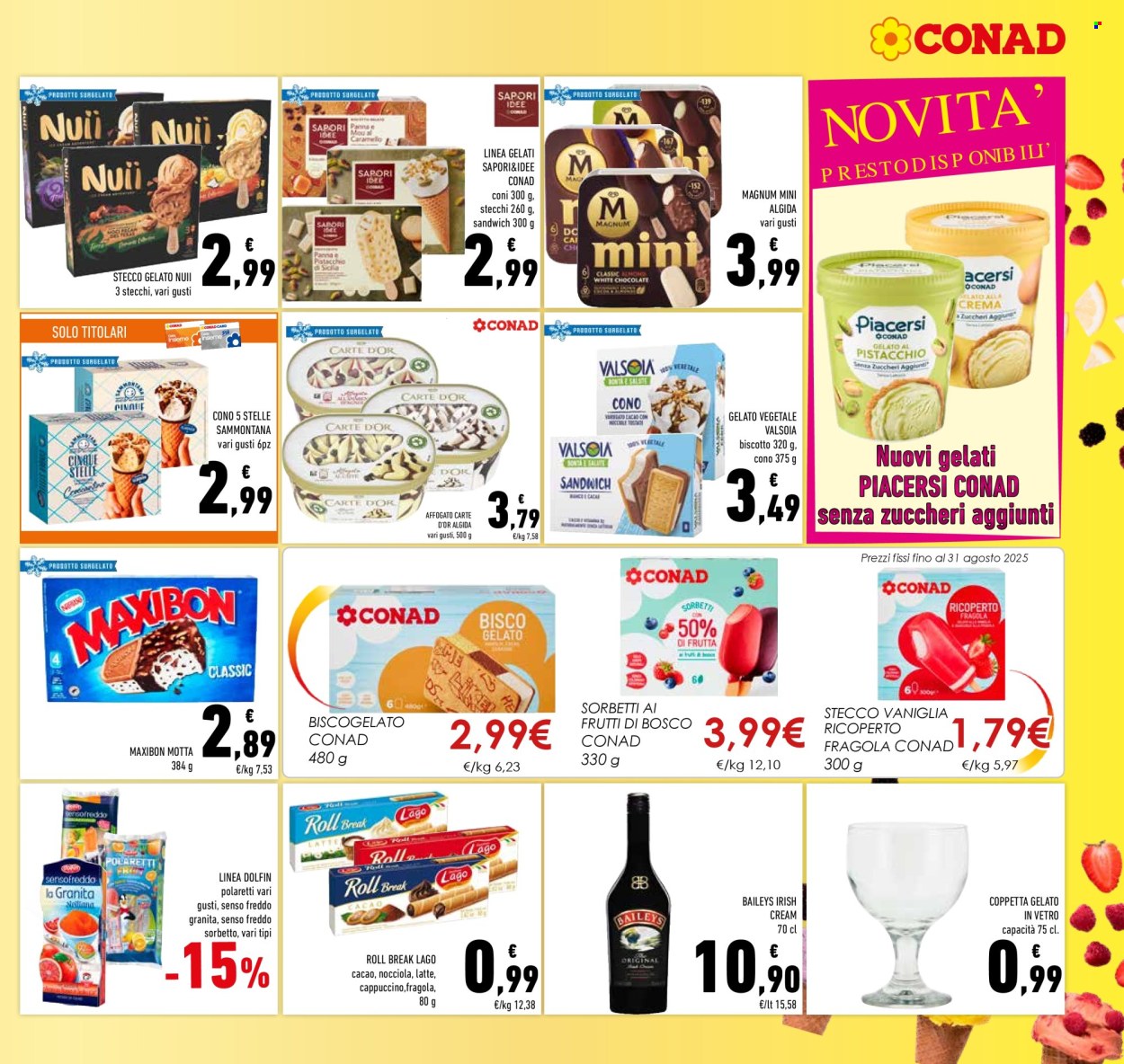 Volantino Conad - 20/6/2025 - 1/7/2025. Pagina 15