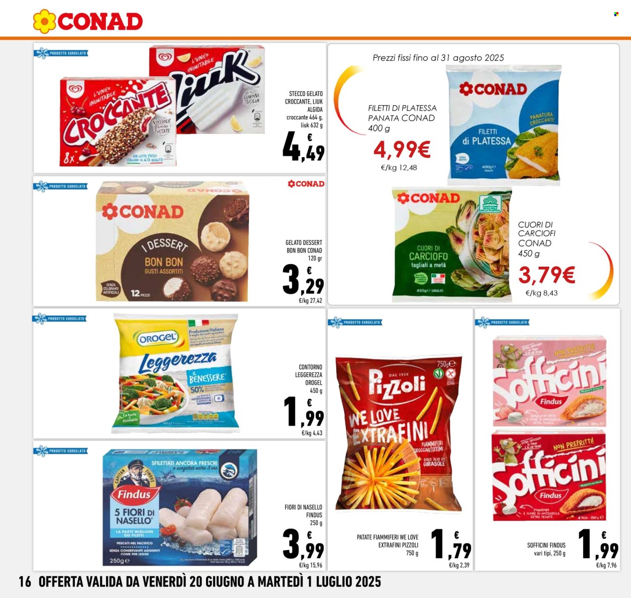 Volantino Conad - 20/6/2025 - 1/7/2025. Pagina 16