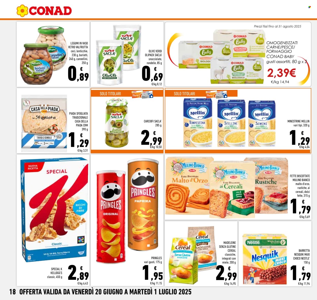 Volantino Conad - 20/6/2025 - 1/7/2025. Pagina 18