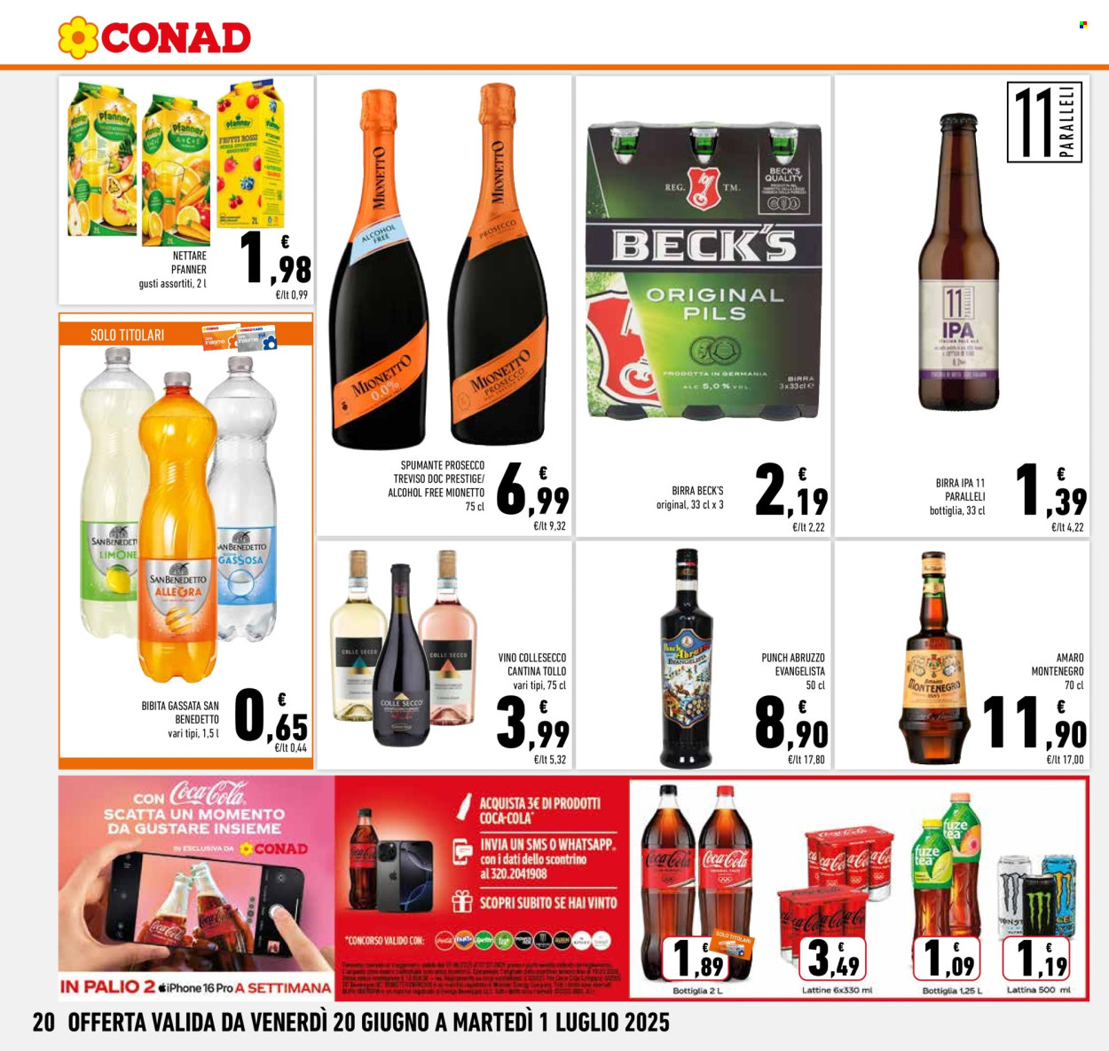 Volantino Conad - 20/6/2025 - 1/7/2025. Pagina 20
