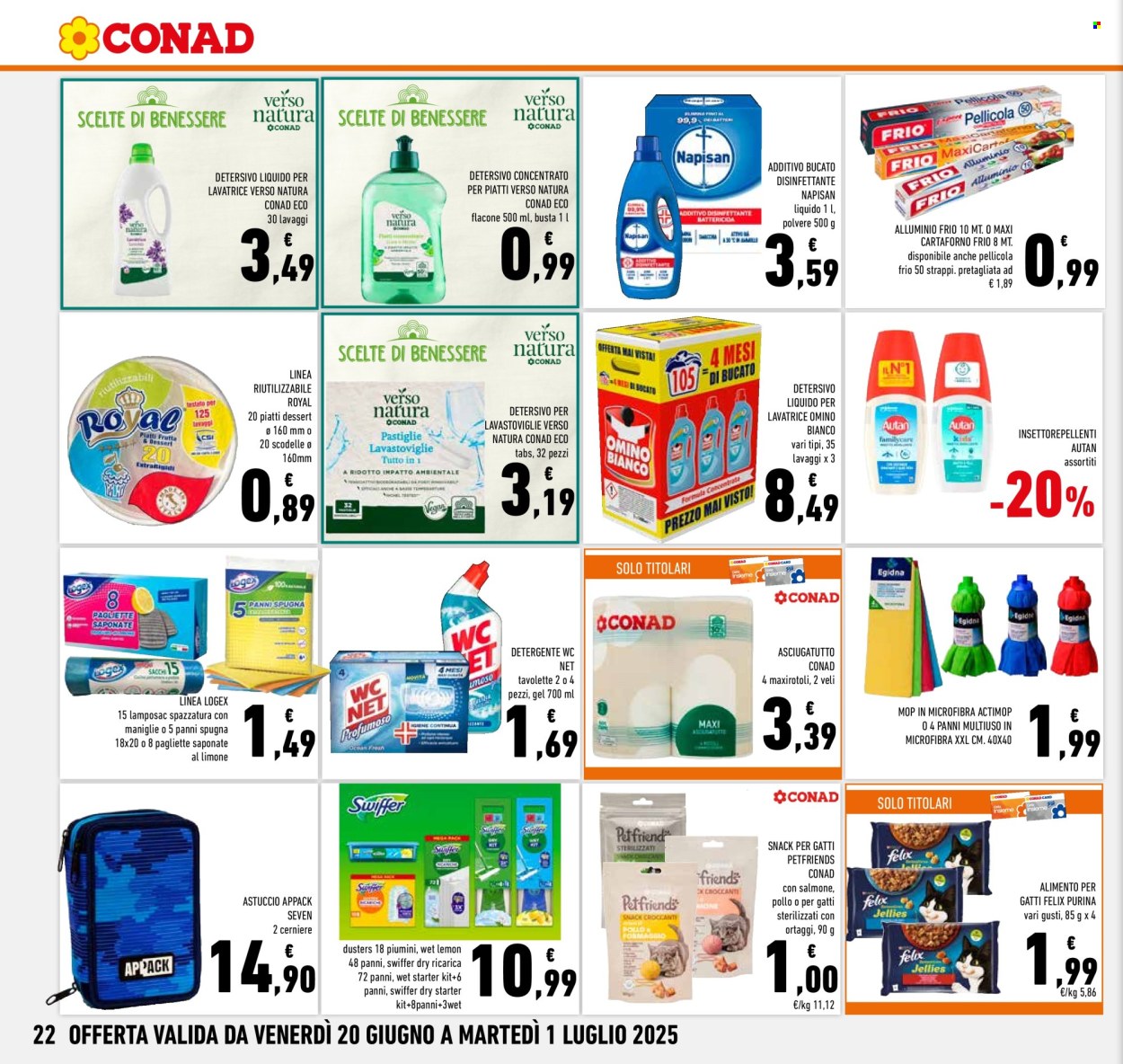 Volantino Conad - 20/6/2025 - 1/7/2025. Pagina 22