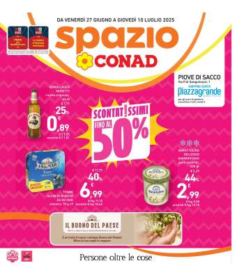 Volantino Spazio Conad - 27/6/2025 - 10/7/2025.