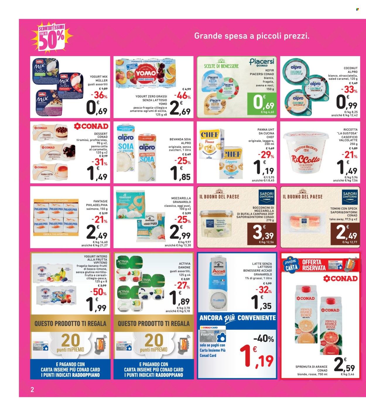 Volantino Spazio Conad - 27/6/2025 - 10/7/2025. Pagina 2