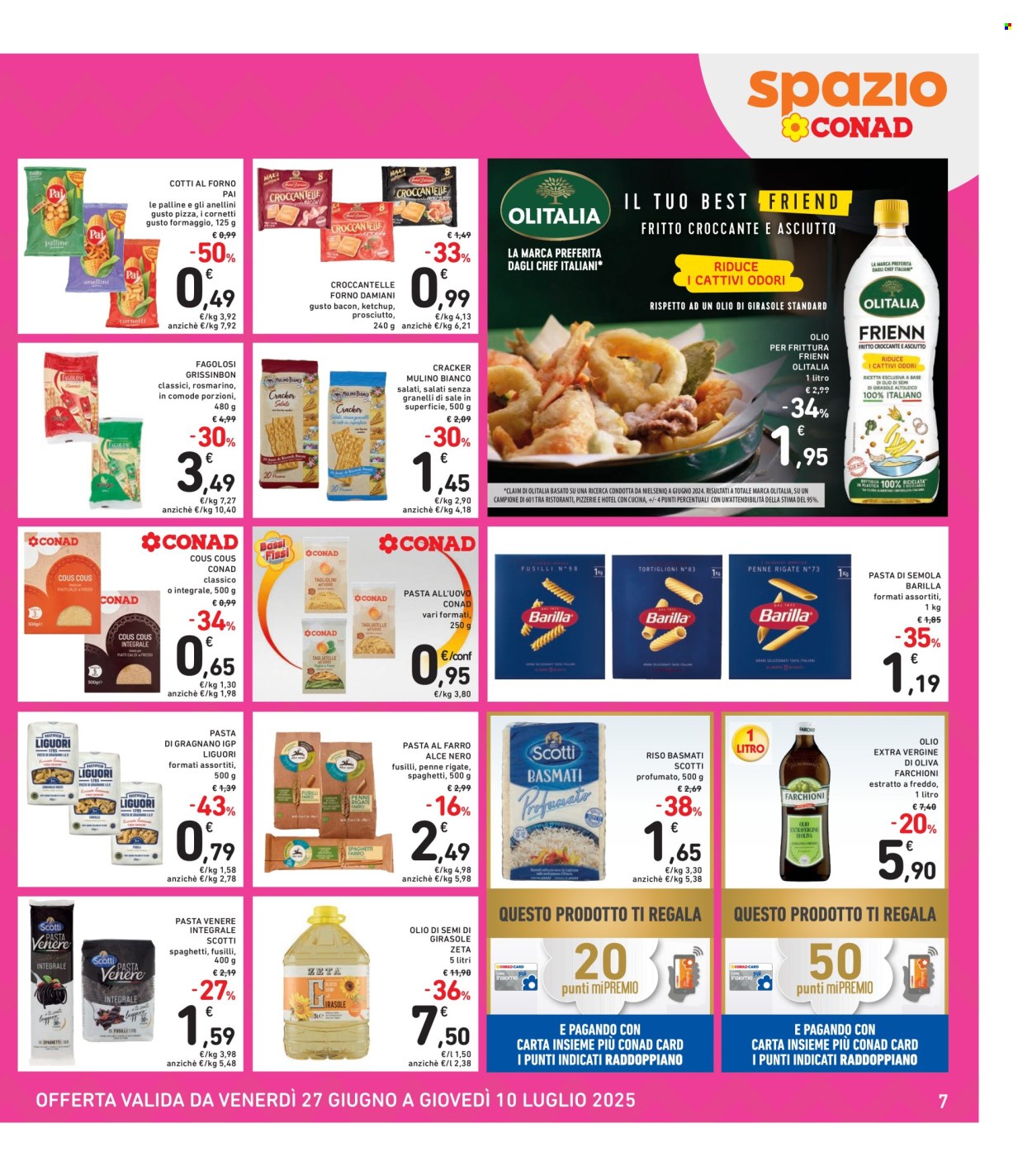 Volantino Spazio Conad - 27/6/2025 - 10/7/2025. Pagina 7