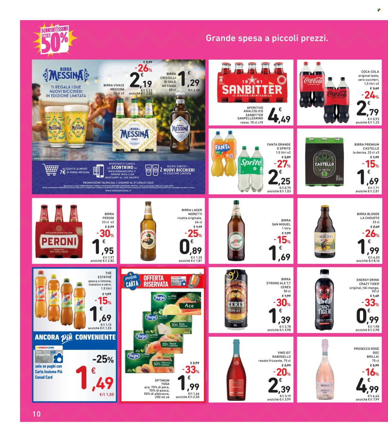 Volantino Spazio Conad - 27/6/2025 - 10/7/2025. Pagina 10