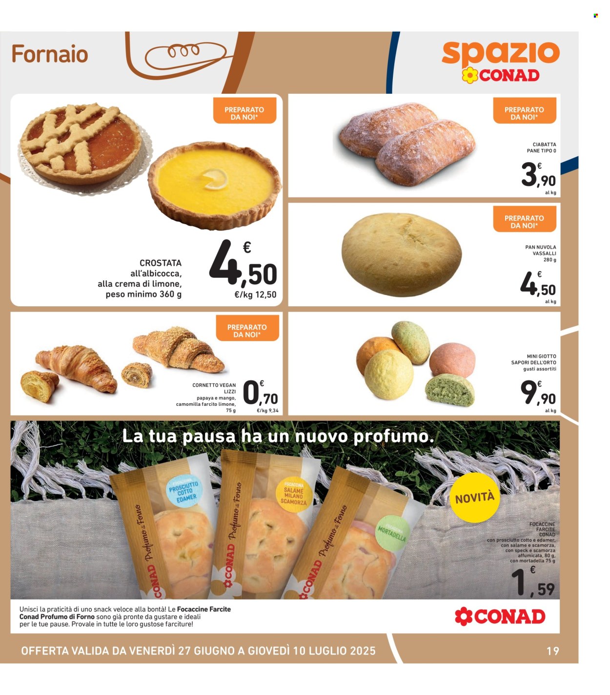 Volantino Spazio Conad - 27/6/2025 - 10/7/2025. Pagina 19