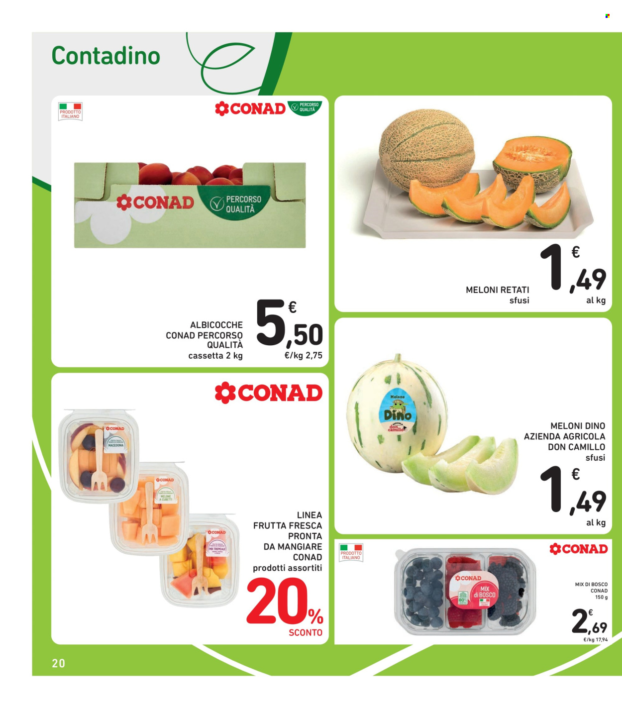 Volantino Spazio Conad - 27/6/2025 - 10/7/2025. Pagina 20