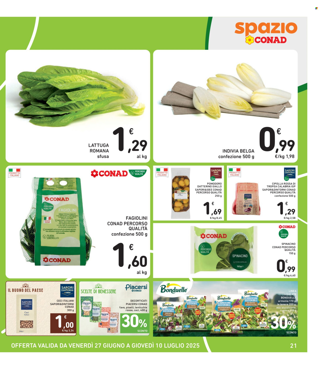Volantino Spazio Conad - 27/6/2025 - 10/7/2025. Pagina 21