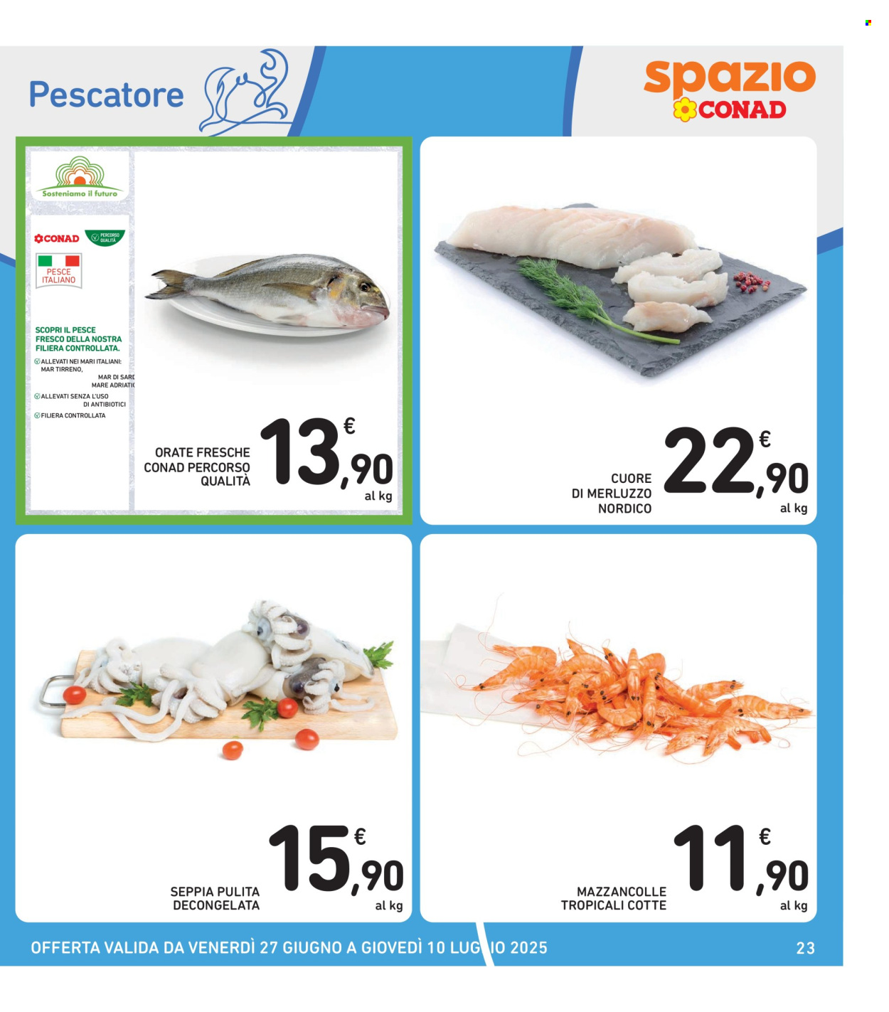Volantino Spazio Conad - 27/6/2025 - 10/7/2025. Pagina 23
