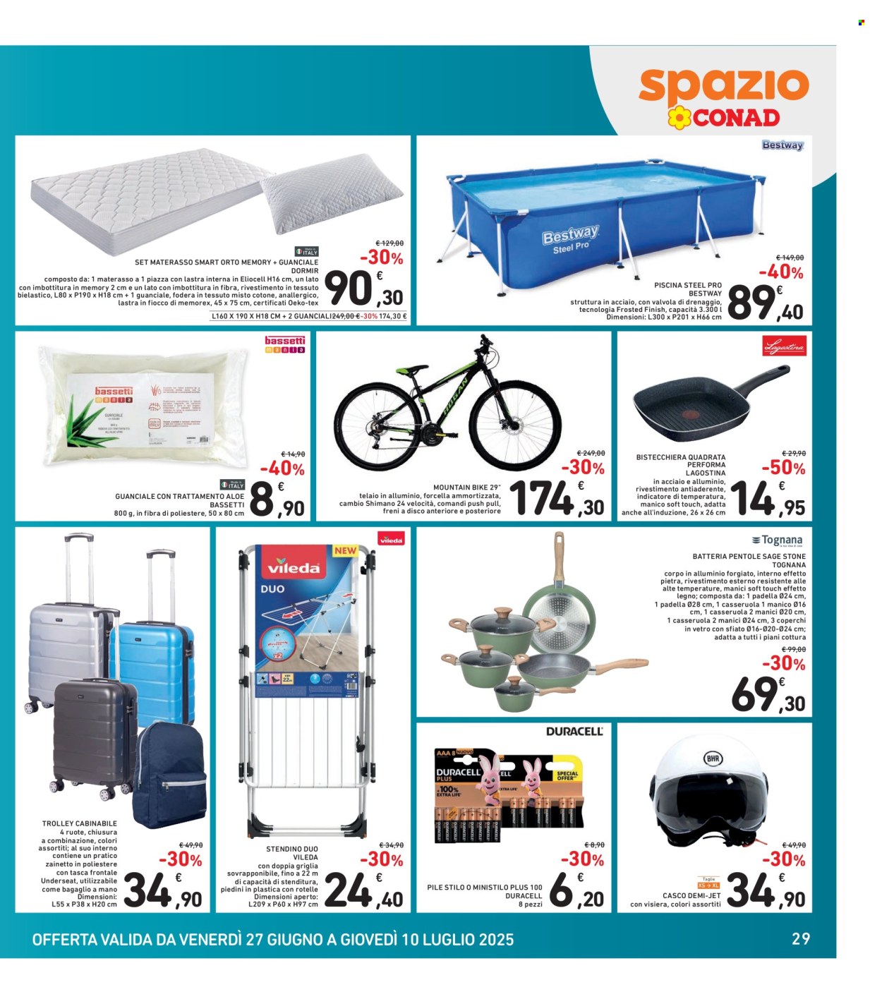 Volantino Spazio Conad - 27/6/2025 - 10/7/2025. Pagina 29