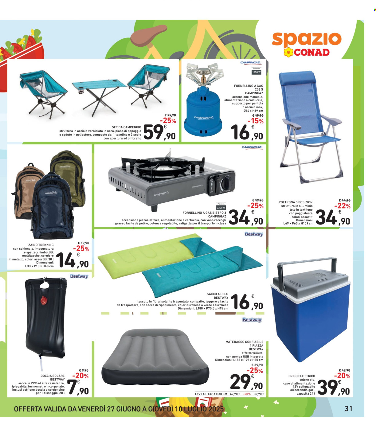 Volantino Spazio Conad - 27/6/2025 - 10/7/2025. Pagina 31