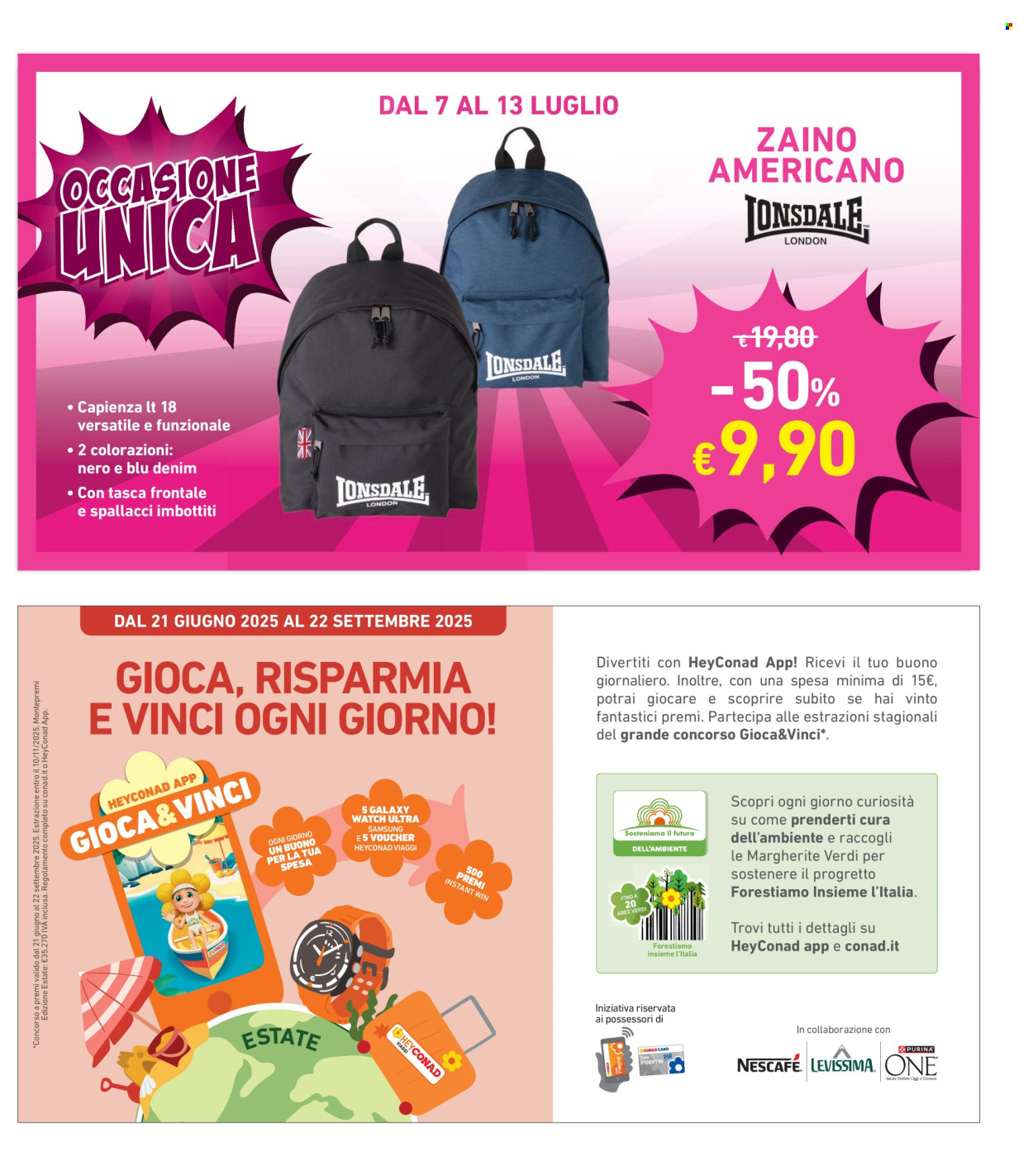Volantino Spazio Conad - 27/6/2025 - 10/7/2025. Pagina 35
