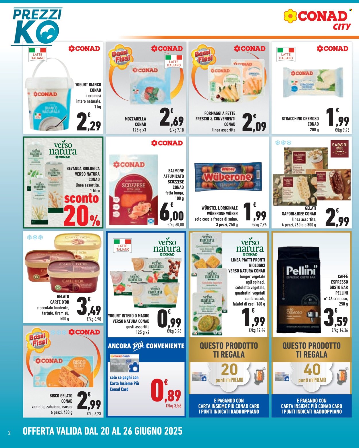 Volantino Conad - 20/6/2025 - 26/6/2025. Pagina 2