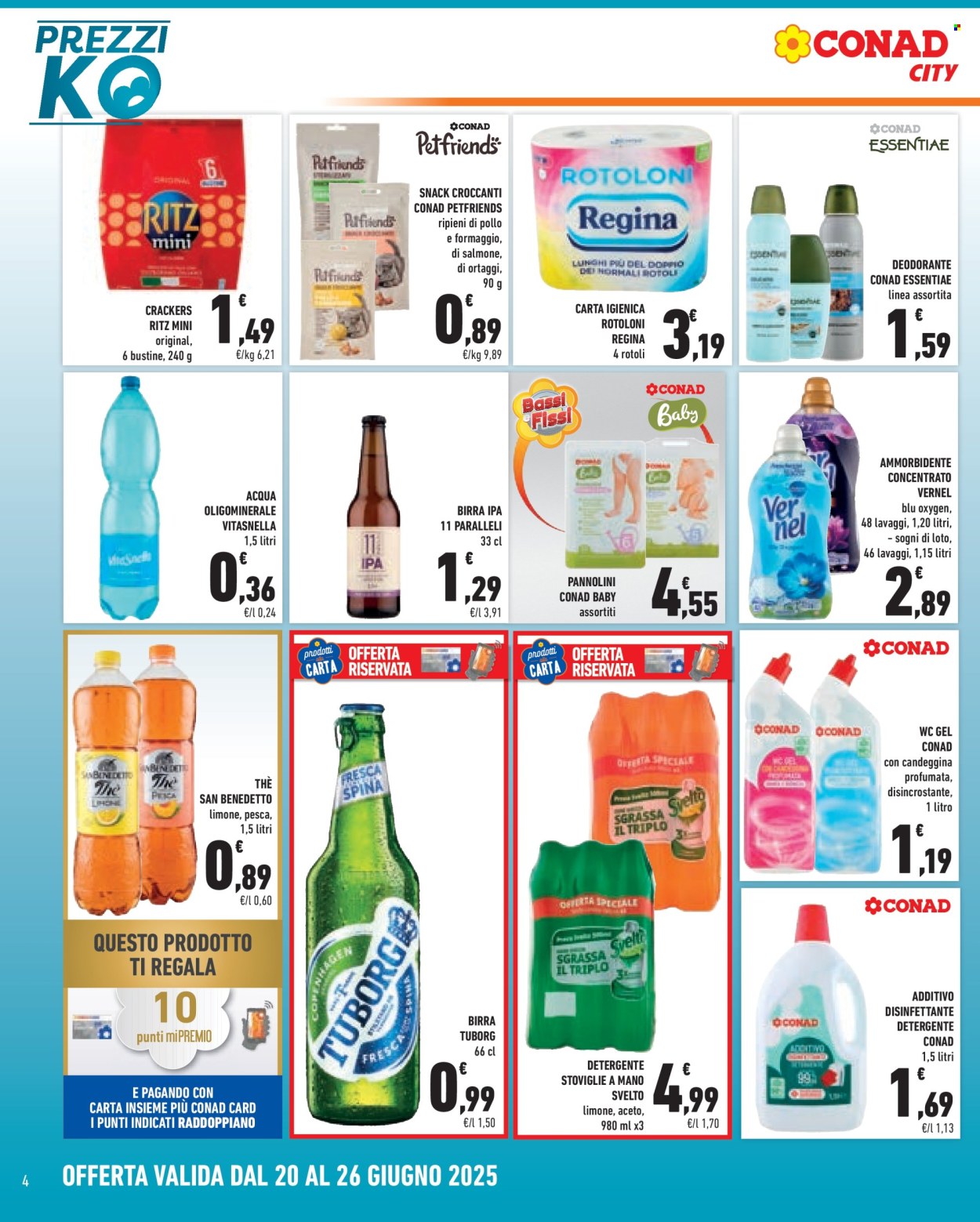 Volantino Conad - 20/6/2025 - 26/6/2025. Pagina 4