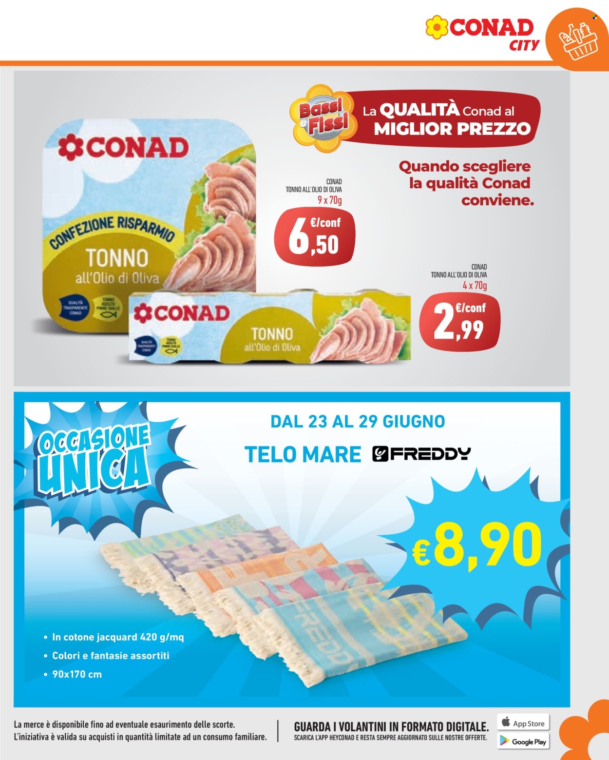 Volantino Conad - 20/6/2025 - 26/6/2025. Pagina 5