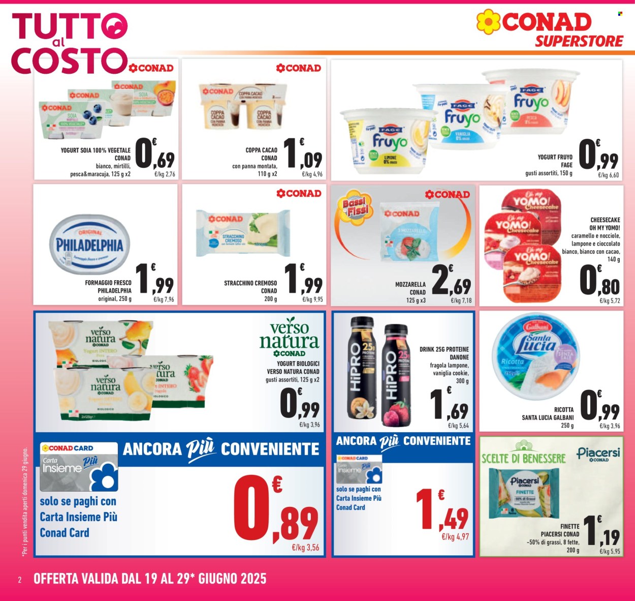 Volantino Conad Superstore - 19/6/2025 - 29/6/2025. Pagina 2