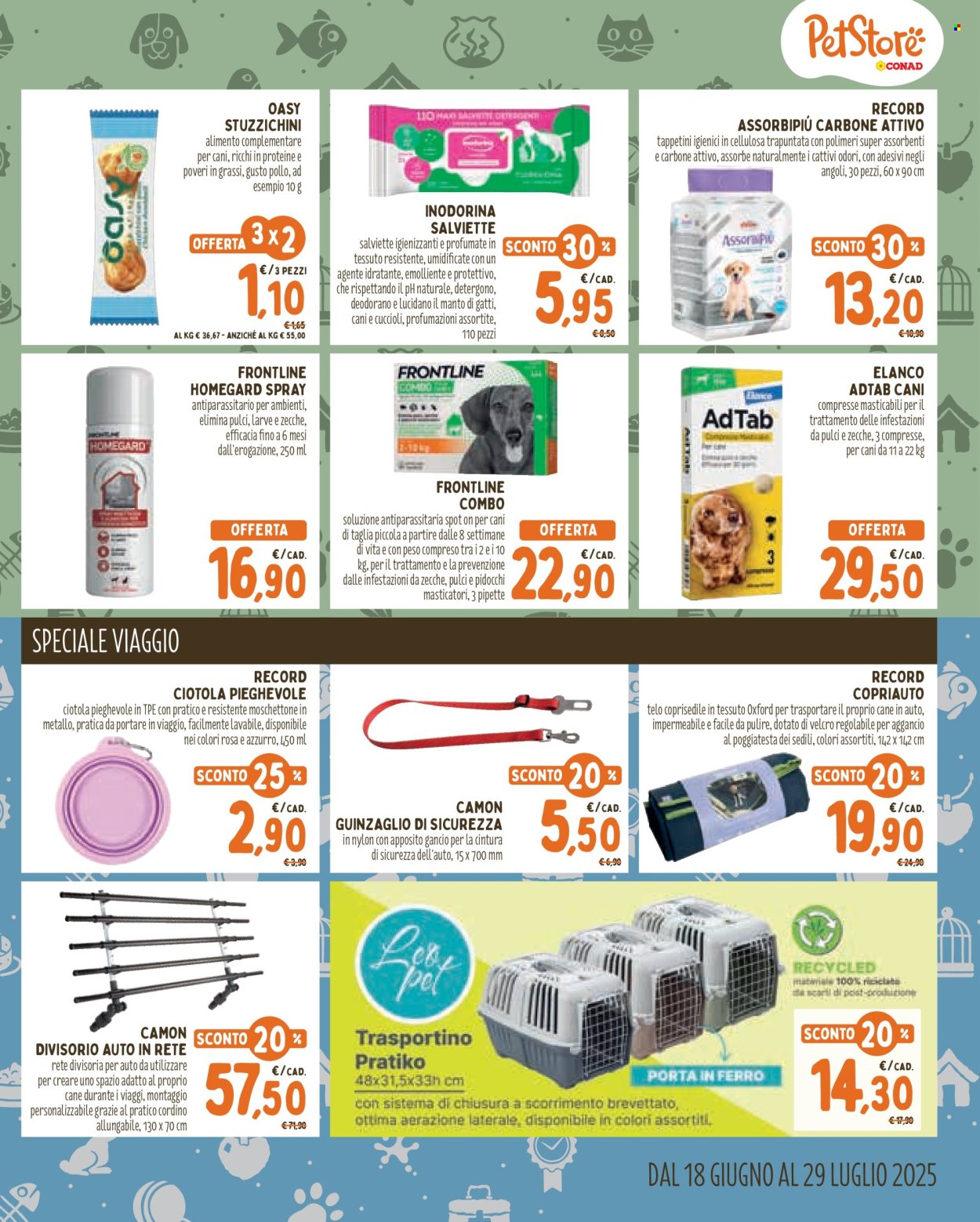 Volantino Pet Store Conad - 18/6/2025 - 29/7/2025. Pagina 3