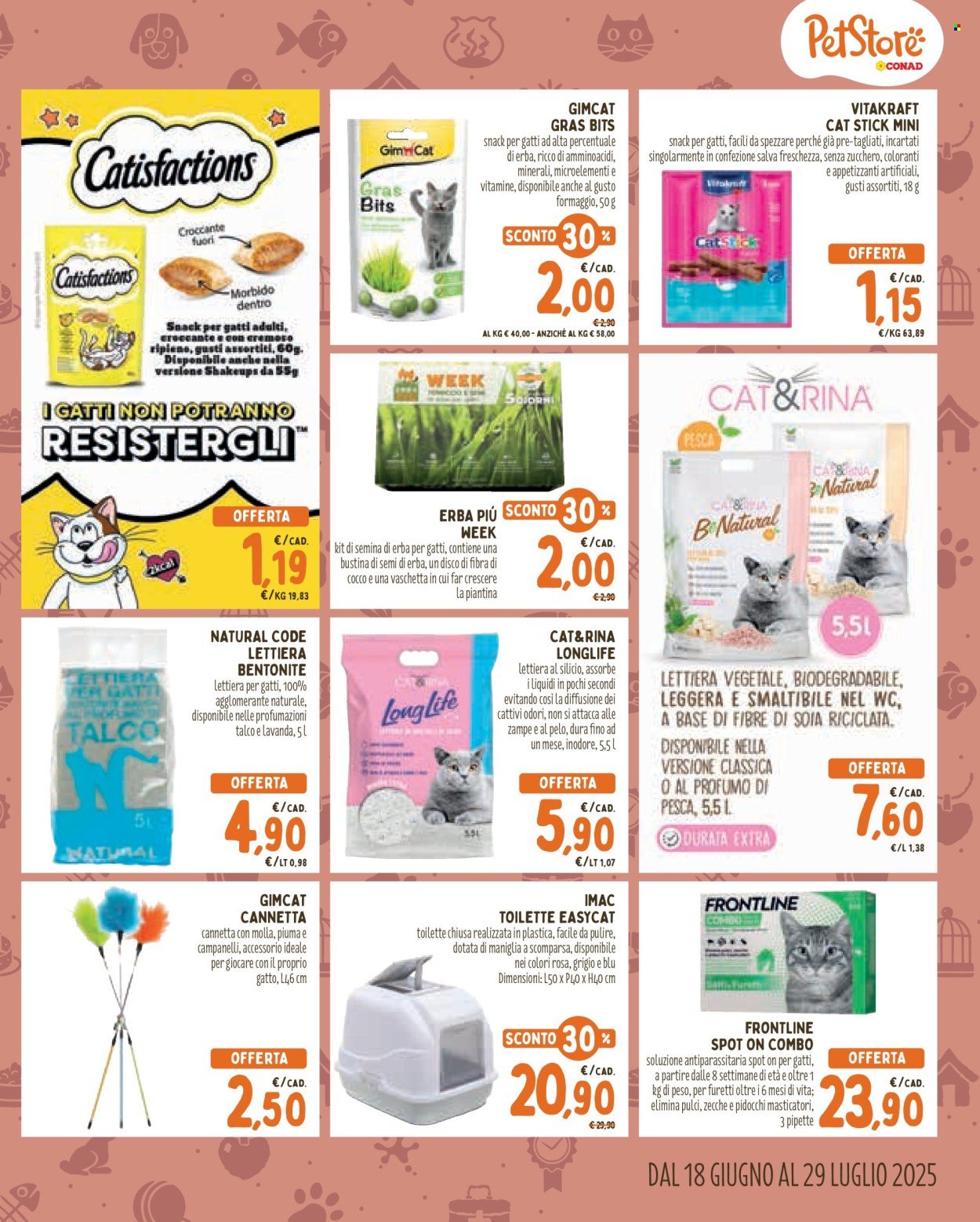 Volantino Pet Store Conad - 18/6/2025 - 29/7/2025. Pagina 5