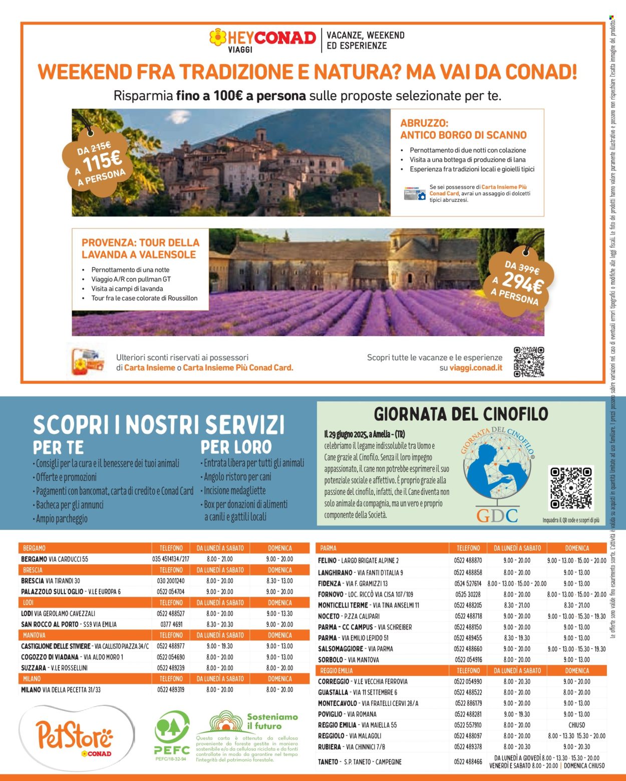 Volantino Pet Store Conad - 18/6/2025 - 29/7/2025. Pagina 8