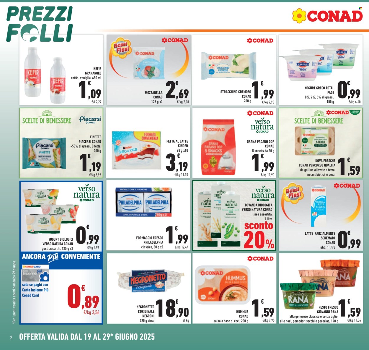 Volantino Conad - 19/6/2025 - 29/6/2025. Pagina 2