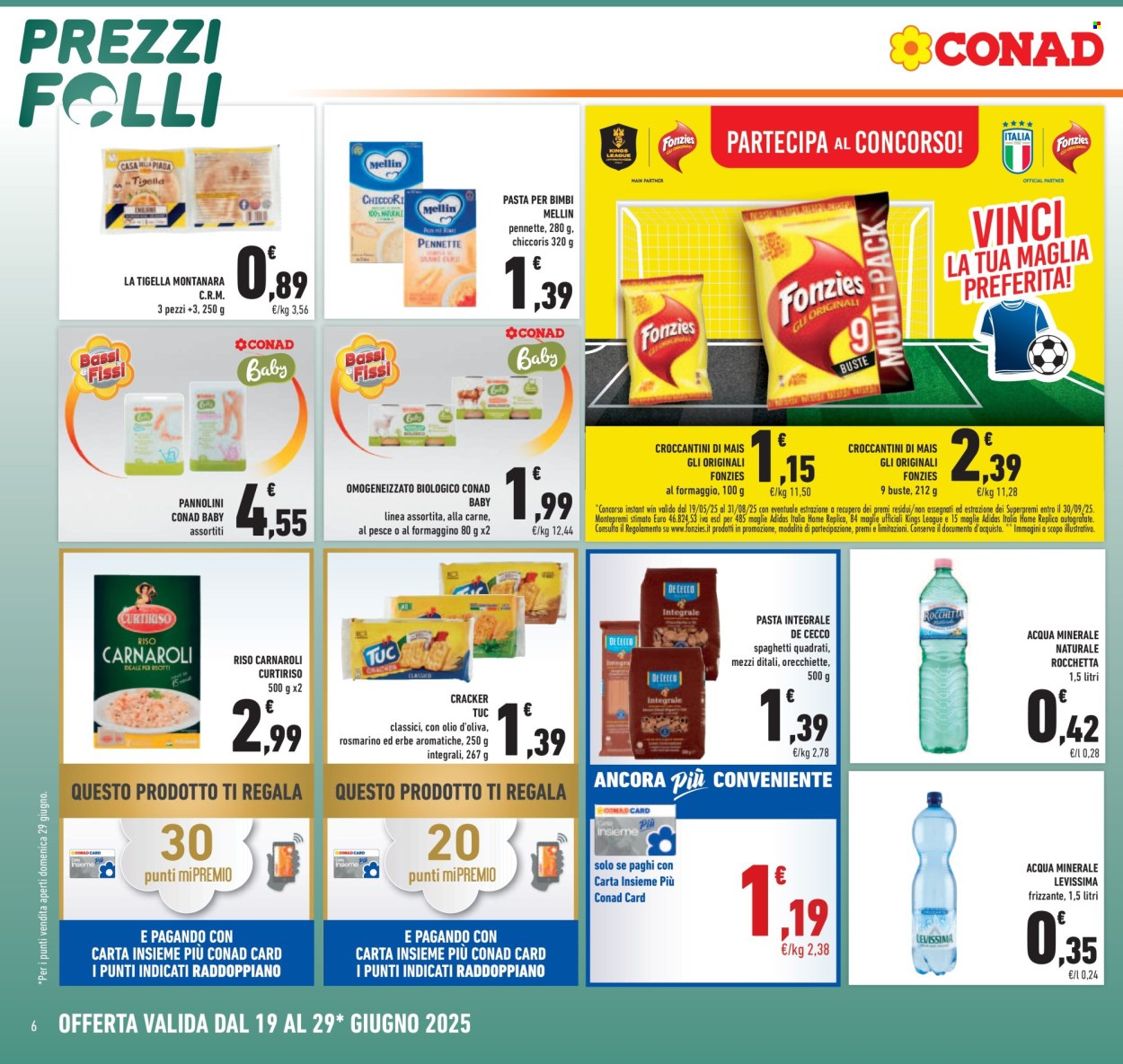 Volantino Conad - 19/6/2025 - 29/6/2025. Pagina 6