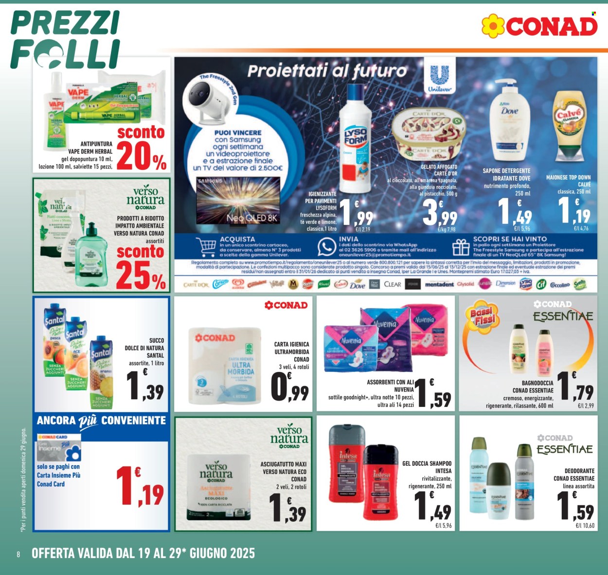 Volantino Conad - 19/6/2025 - 29/6/2025. Pagina 8