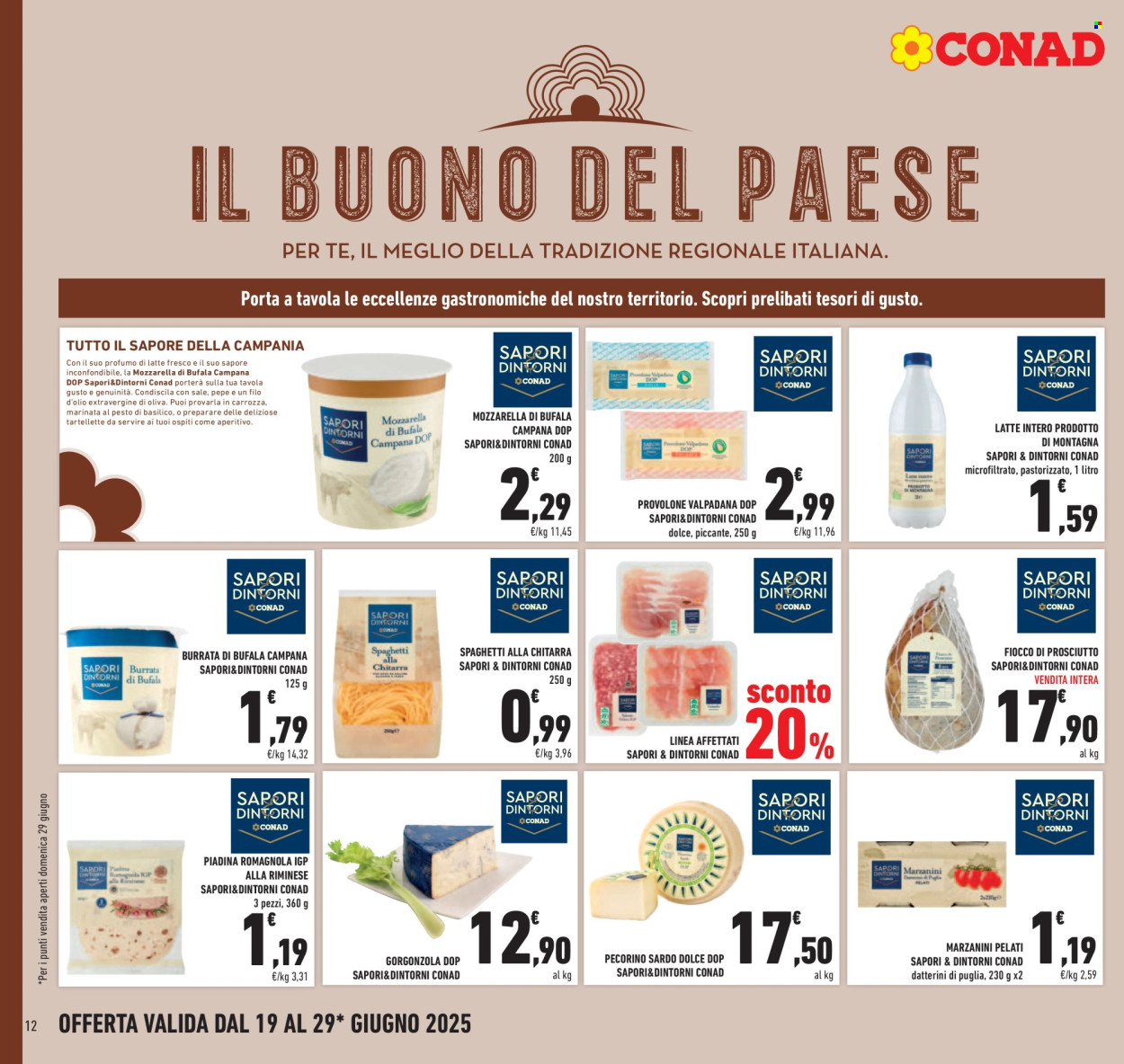 Volantino Conad - 19/6/2025 - 29/6/2025. Pagina 12