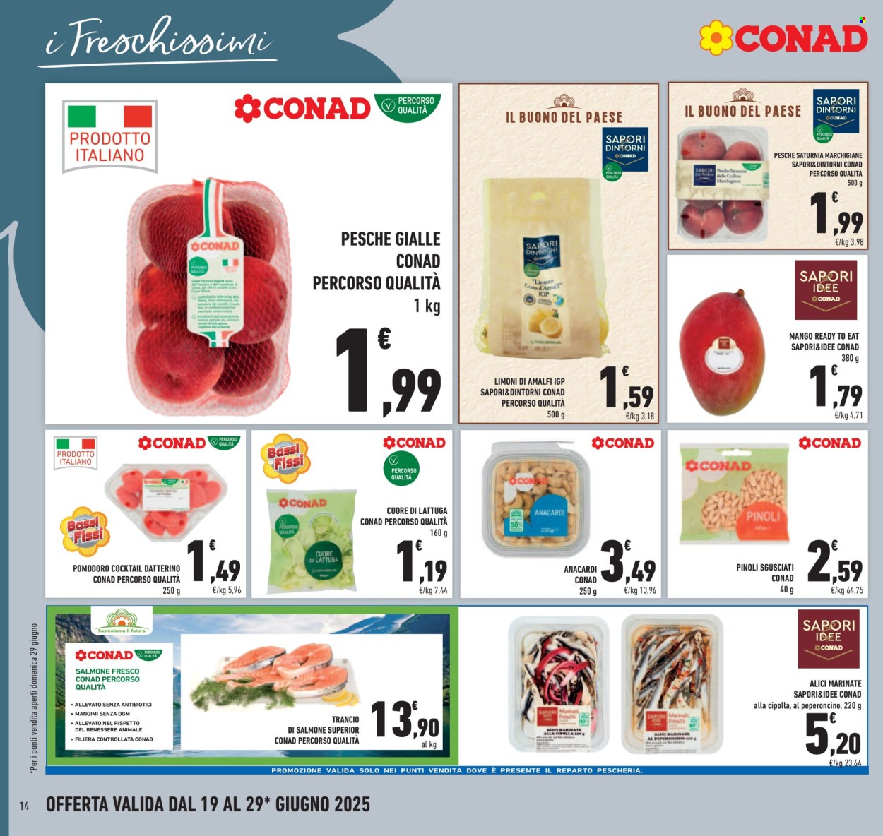 Volantino Conad - 19/6/2025 - 29/6/2025. Pagina 14