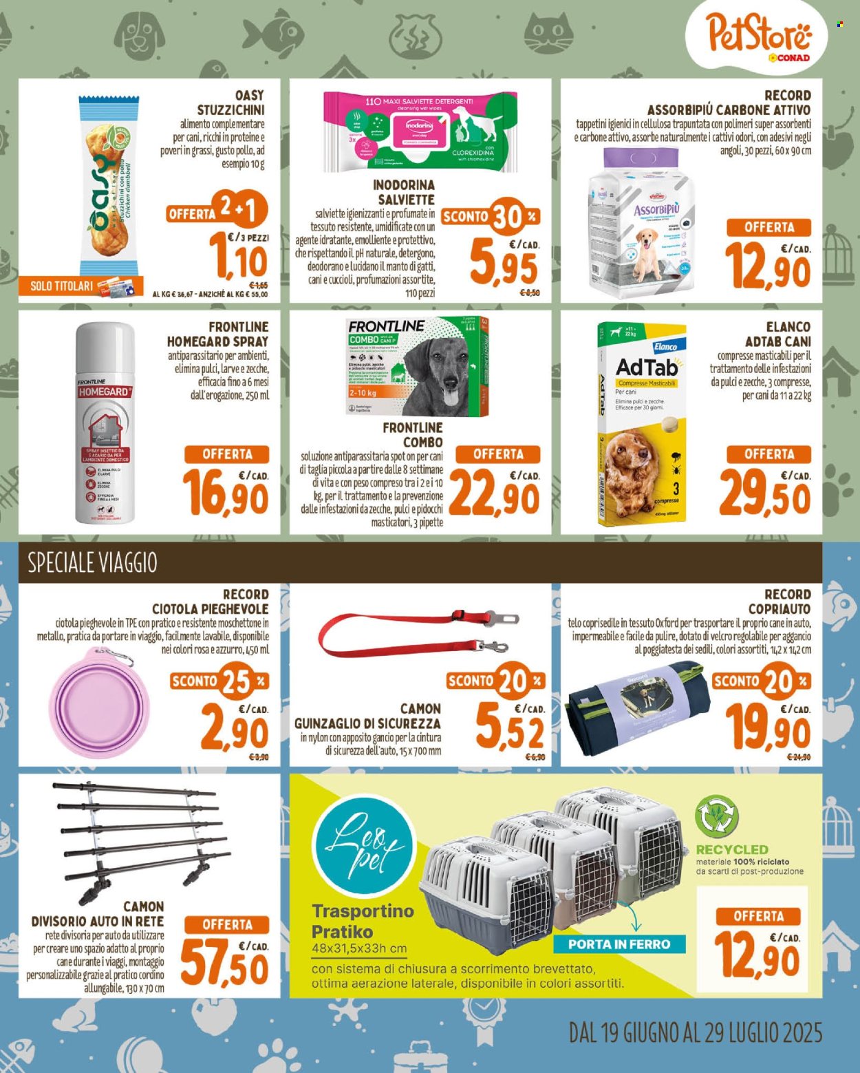 Volantino Pet Store Conad - 19/6/2025 - 29/7/2025. Pagina 3
