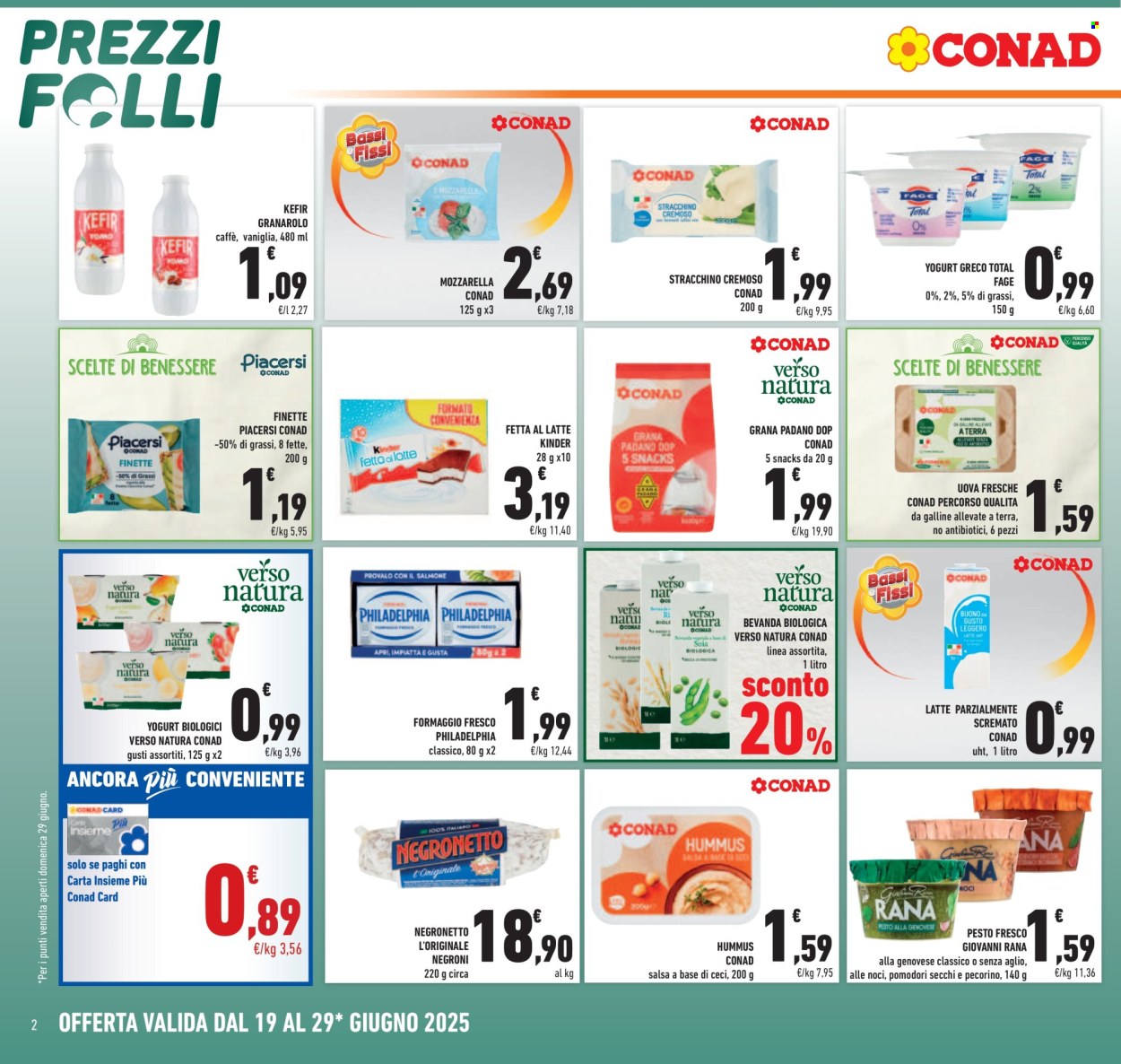 Volantino Conad - 19/6/2025 - 29/6/2025. Pagina 2