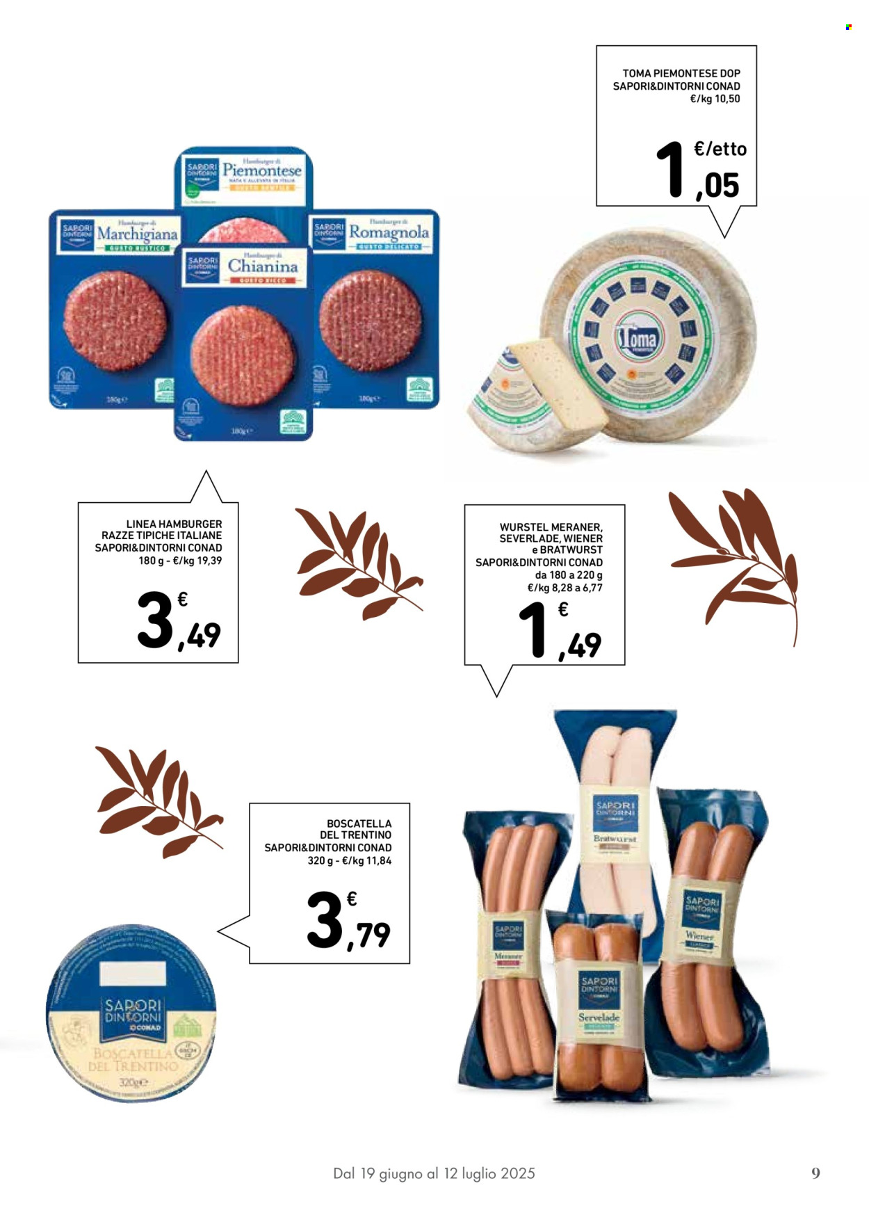 Volantino Conad Superstore - 19/6/2025 - 12/7/2025. Pagina 9