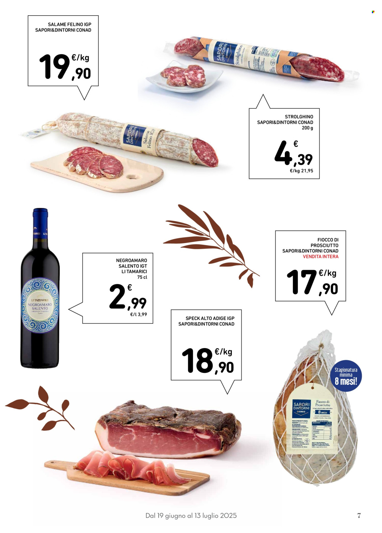 Volantino Conad - 19/6/2025 - 13/7/2025. Pagina 7